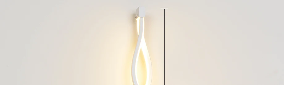 Conduziu a Lâmpada de Parede Parede do Quarto ao Lado Lado de Luz de Parede Parede para Casa Decoração de Interiores Lampada 16 w do Quarto ao para Casa Iluminação Corredor Alumínio Arandela Ac90 260v 2 16 w 6 w conduziu a lâmpada
