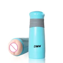 Male Masturbator Cup Realistic Vagina Pussy Sex Anal Vaginal Sex Cup adult sex toys gadgets for men O70824