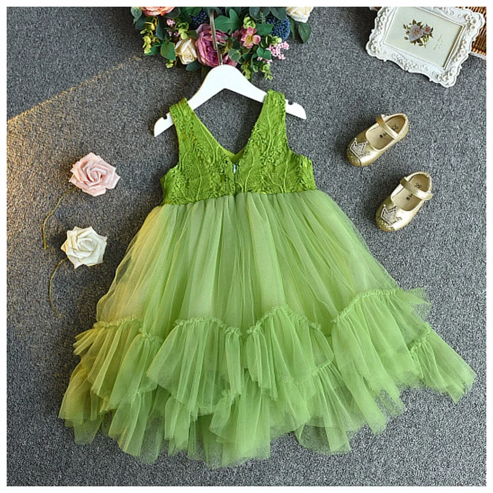 Cute Baby Dress Kids Party Wear Princess Costume For Girl Tutu Bebes