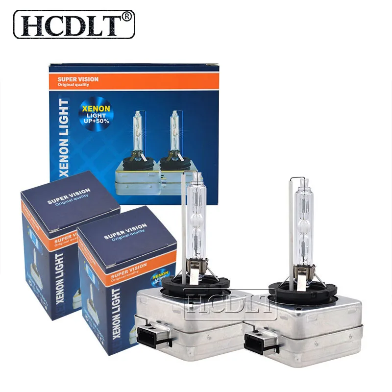 HCDLT 2 шт. 55 Вт ксеноновые лампы D1S 4300K 6000K 35 D3S HID 5000K 8000K 10000K D1 D3 для автомобильных фар