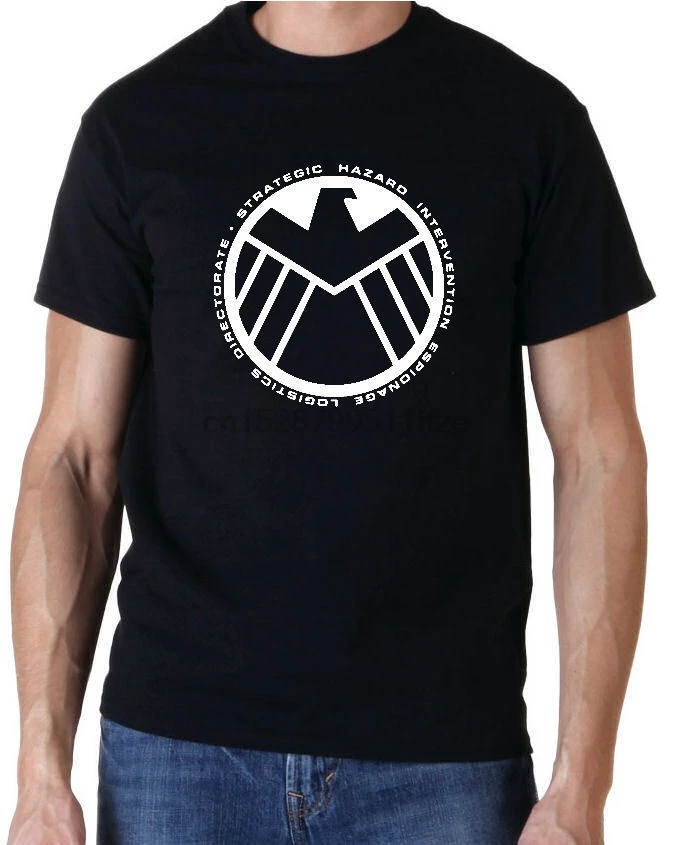 

Avengers Agentes de SHIELD CARICATURA regalo camiseta GRATIS GB Cool Casual pride t shirt men Unisex New Fashion tshirt Loose