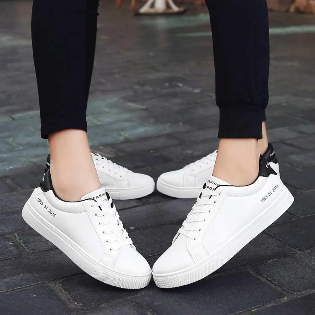 Women's Mens Couple Colorful White Shoes Sport Board Shoes Sneakers Women's Mens Couple Colorful White Shoes Sport Board Shoes Sneakers