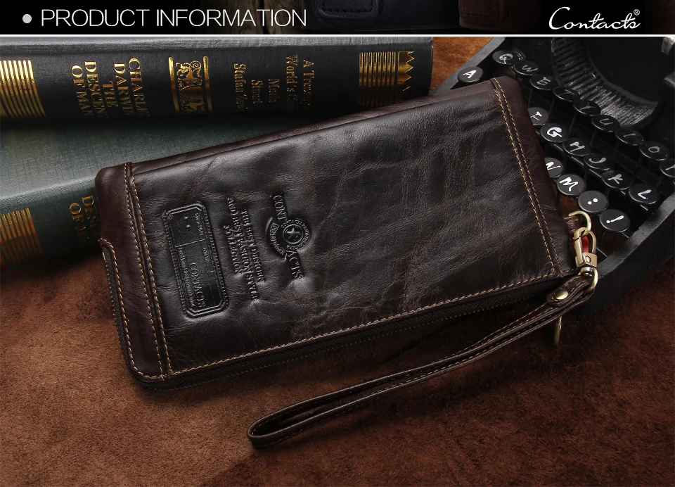 2020 Men Wallet Clutch Genuine Leather Brand Rfid Wallet Male Organizer Cell Phone Clutch Bag Long Coin Purse Free Engrave