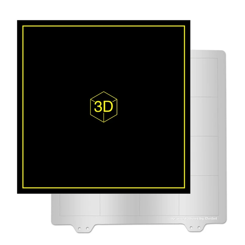 

3D Printer Accessories 300x300Mm Hot Bed Steel Plate + Platform Magnetic Sticker For Creality Cr-10 Tevo Tornado Lulzbot Taz6