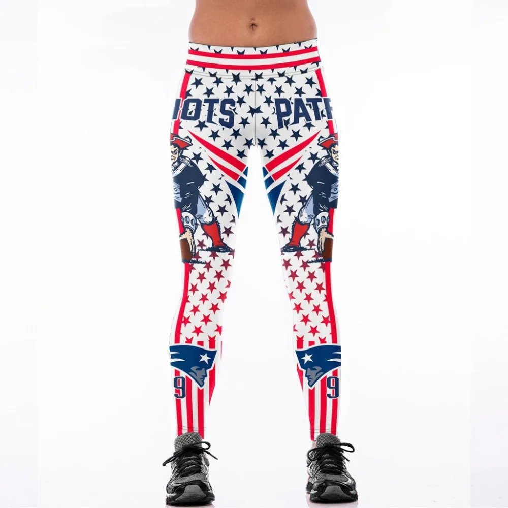 

Unisex Football Team Patriot 99 Print Tight Pants Workout Gym Training Running Yoga Sport Fitness Exercise Leggings Dropshipping