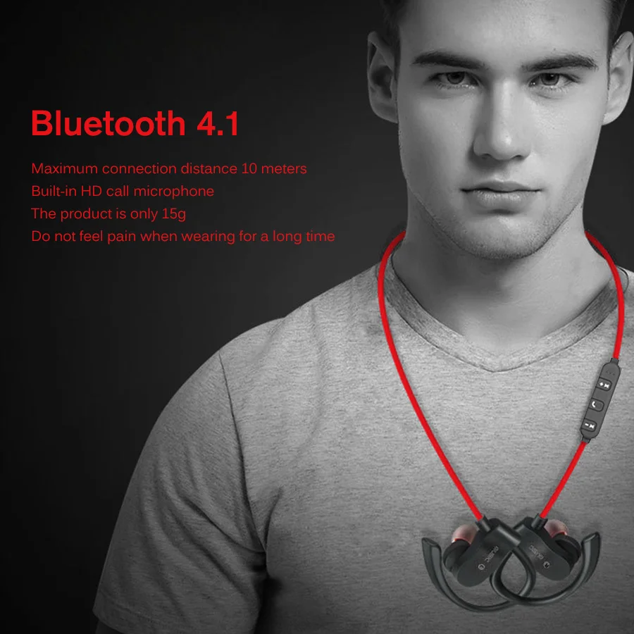 CBAOOO K11 bluetooth headphone wireless bluetooth earphone sport headset waterproof bass with mic for xiaomi iPhone