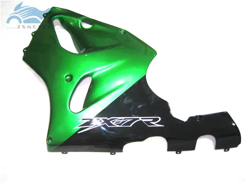 Заказывайте нужный комплект обтекателей для KAWASAKI Ninja ZX7R 1996 1997-2003 ABS Пластиковые обтекатели комплект ZX 7R 96-03 темно-зеленые боди