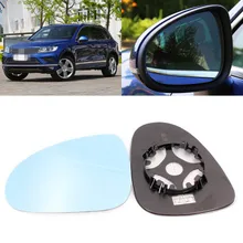 Для Volkswagen большое видение голубое зеркало анти Автомобильное зеркало заднего вида Отопление модифицированный широкоугольный отражающий Реверсивный объектив