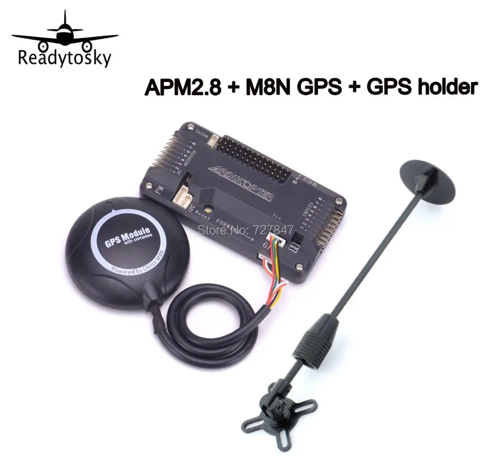 APM2.8 APM 2,8 система управления полетом мультикоптера + M8N 8N gps + gps держатель для F450 S500 S500 Квадрокоптер с дистанционным управлением