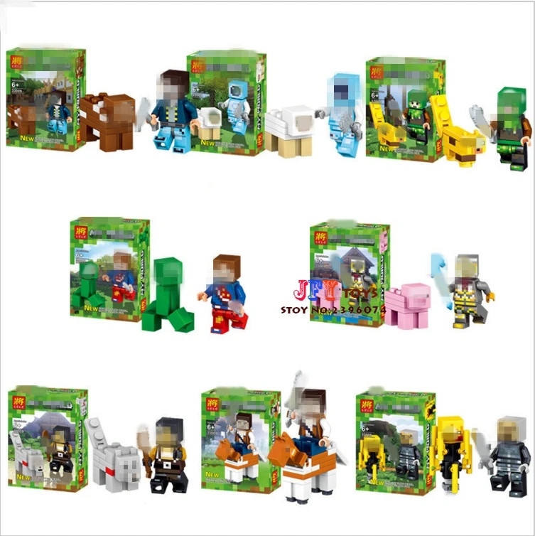 

8pcs star wars superhero marvel Troopers building blocks model bricks Baby toys for children juguetes