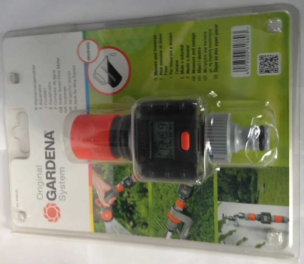 2-30 l//min. Wassermengenzähler Gardena® Wassermengenzähler Durchflusszähler