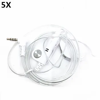 

5PCS White fashion crystal new headset for Yaesu Ham Radio VX110 VX150 VX160 VX180 VX1R VX2R VX3R VX5R