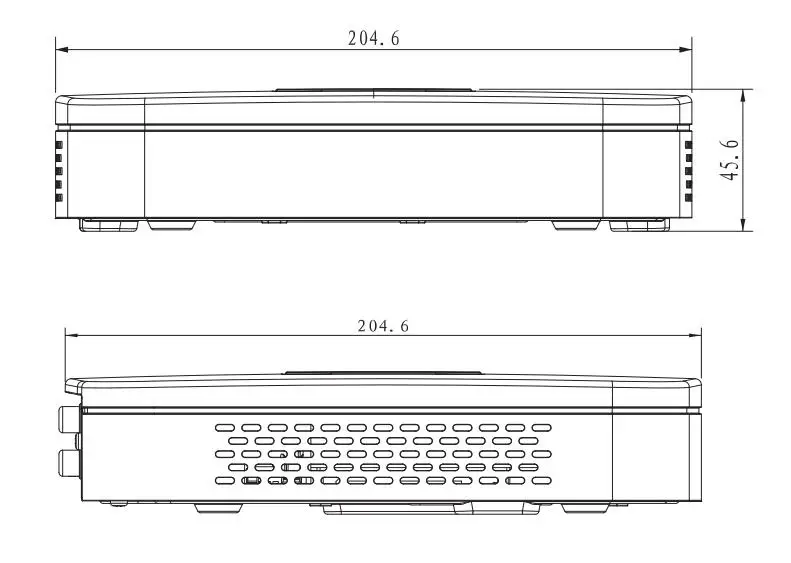 Dahua POE NVR NVR4104-P-4KS2 NVR4108-P-4KS2 4/8 канальный Смарт 1U 4PoE 4K& H.265 Lite сетевой видеорегистратор