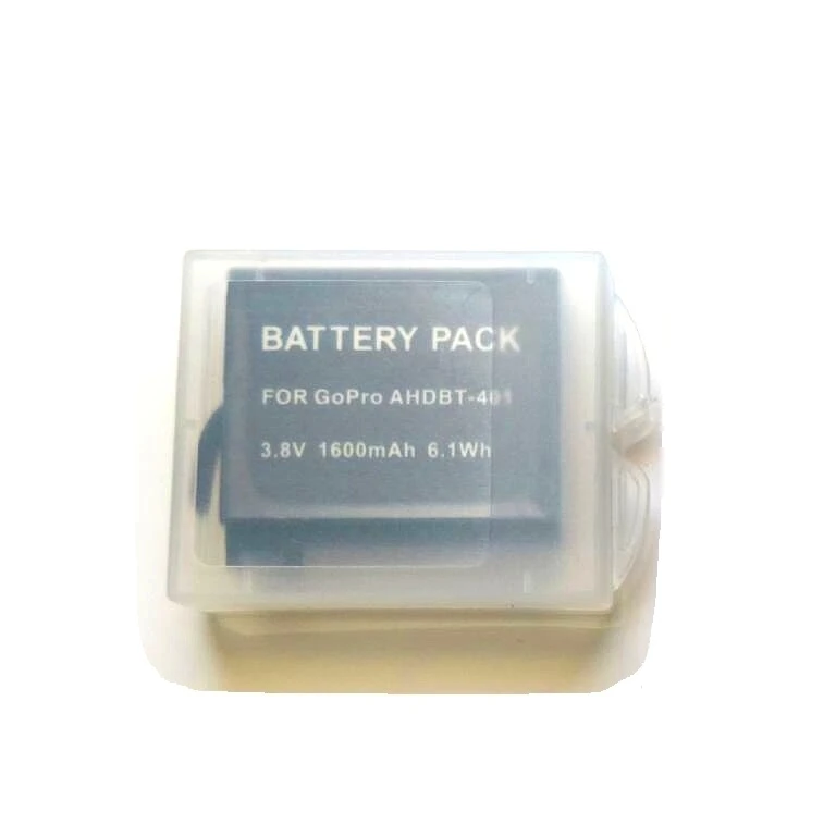 Для Gopro Hero 4 Аккумулятор 3,8 V bateria Hero 4 батарея USB двойное зарядное устройство чехол аккумулятор для Hero4 серебристый/черный аксессуары для действий - Цвет: D package