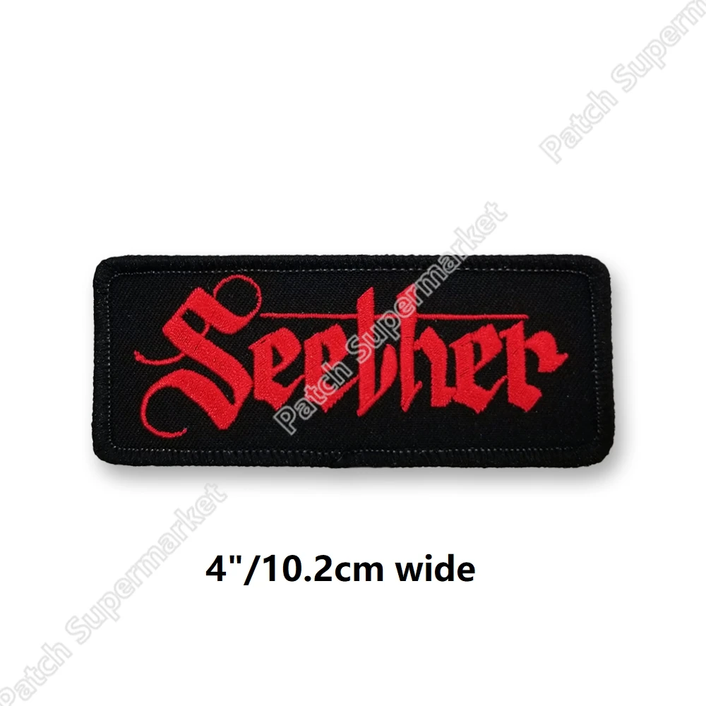 Seether Южноафриканский rock band музыка Железный наклейки заплатки Эмблема для одежды