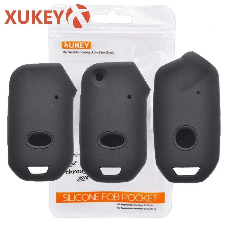 

Silicone Car Key Case For Kia Sportage Ceed Sorento Cerato Forte Stinger K900 2017 2018 2019 Cover Remote Fob Shell Jacket