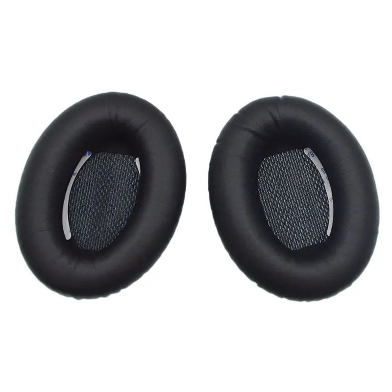 Сменные подушечки для ушей Bose quietкомфорт 2 QC2, quietкомфорт 15 QC15, quietкомфорт 25 QC25, AE2, AE2i, AE2w - Цвет: Black