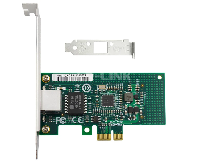 LR-LINK 9204CT компьютер гигабитная Ethernet карта PCI-Express сетевая карта Lan адаптер NIC Intel I210-T1 совместимый