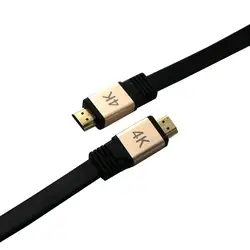 Премиум Ультра высоком Скорость Кабель HDMI V2.0 HDTV светодиодный ЖК-дисплей PS4 4 K 3D 2160 P X 2 K Blu-Ray # T08