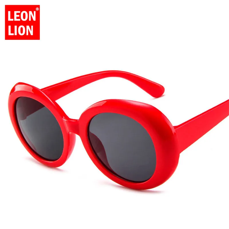 

LeonLion 2019 Vintage Oval Driving Sunglasses Women Retro Big Frame Sun Glasses For Women Outdoor Fishing Oculos De Sol Feminino