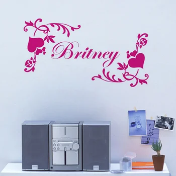 

Promotion Vinyl Wallstickers Middle DIY Flower Wall Stickers For Living Room Decoration Design 80x45cm