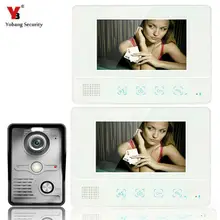 Yobang безопасности " TFT Сенсорный экран DoorbellSpeakerphone видео-домофон CMOS Ночное видение Камера домофон Системы