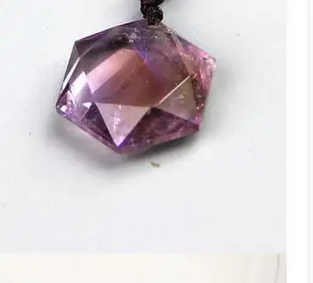 

Natural Lingxiang hexagram Jewelry pendant necklace