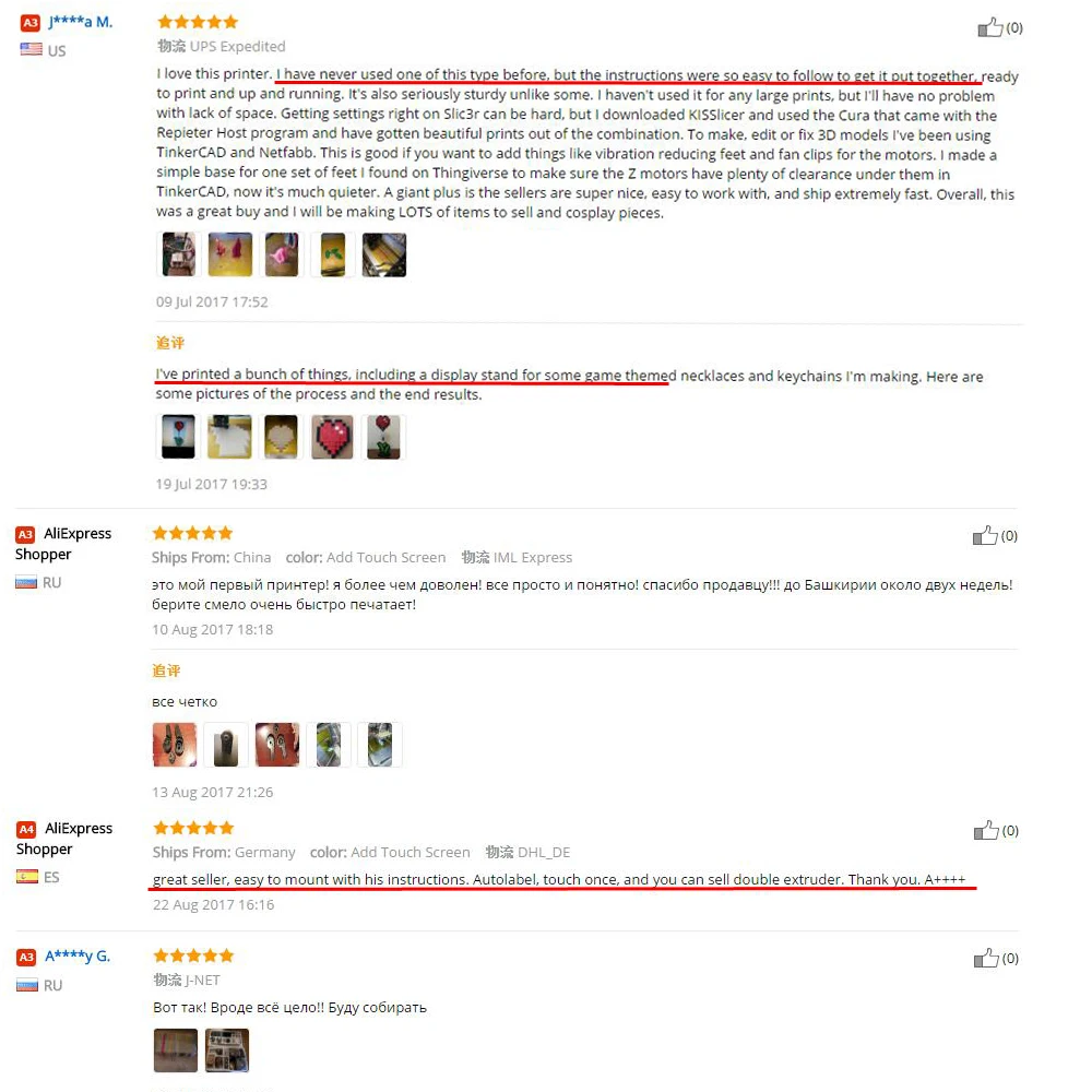 flsun cube 3d printer customer feedback
