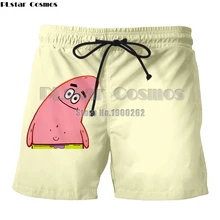 PLstar Cosmos аниме милый мультфильм Прямая летние новые стильные мужские шорты с принтом 3d Повседневные шорты Большие размеры S-5XL