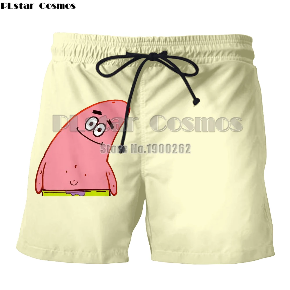 

PLstar Cosmos Anime cute cartoon Drop shipping summer new style Mens shorts Print 3d Casual shorts Plus size S-5XL
