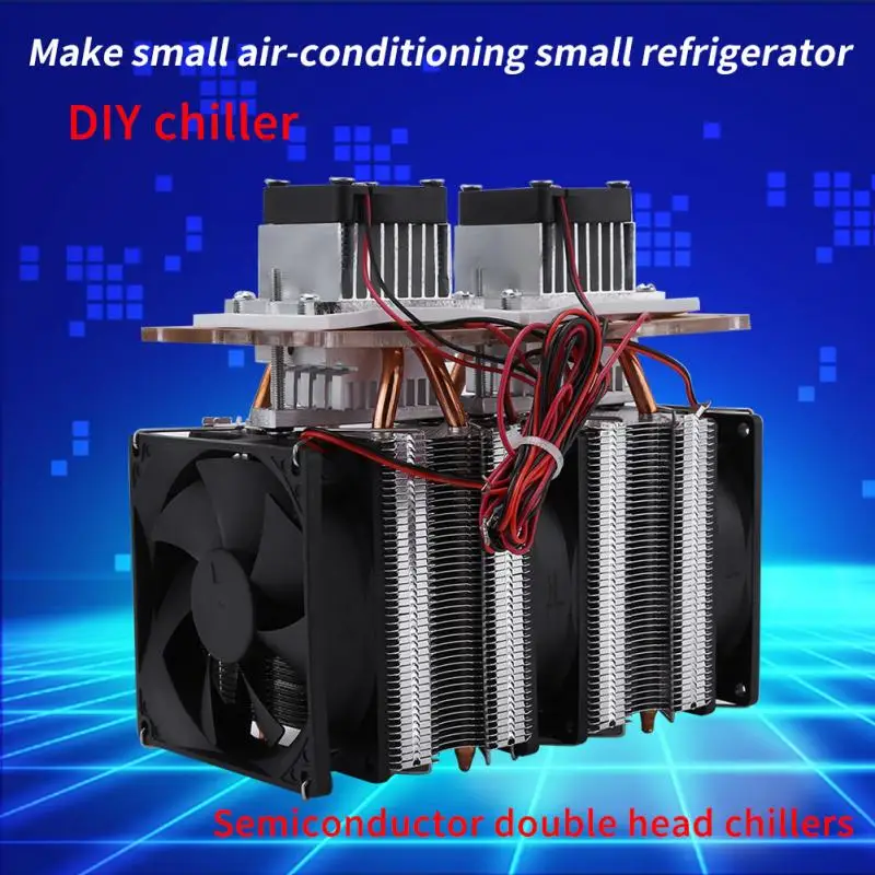 Термоэлектрический Пельтье Холодильное 144 Вт двухъядерный полупроводниковый Холодильный Пельтье оборудование для осушения воздуха