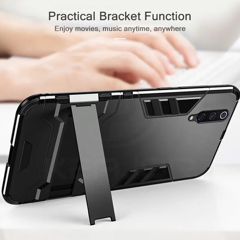 Case For Samsung Galaxy A50 Case Silicone Coque Shockproof Armor TPU PC Tough Cover Case For 2