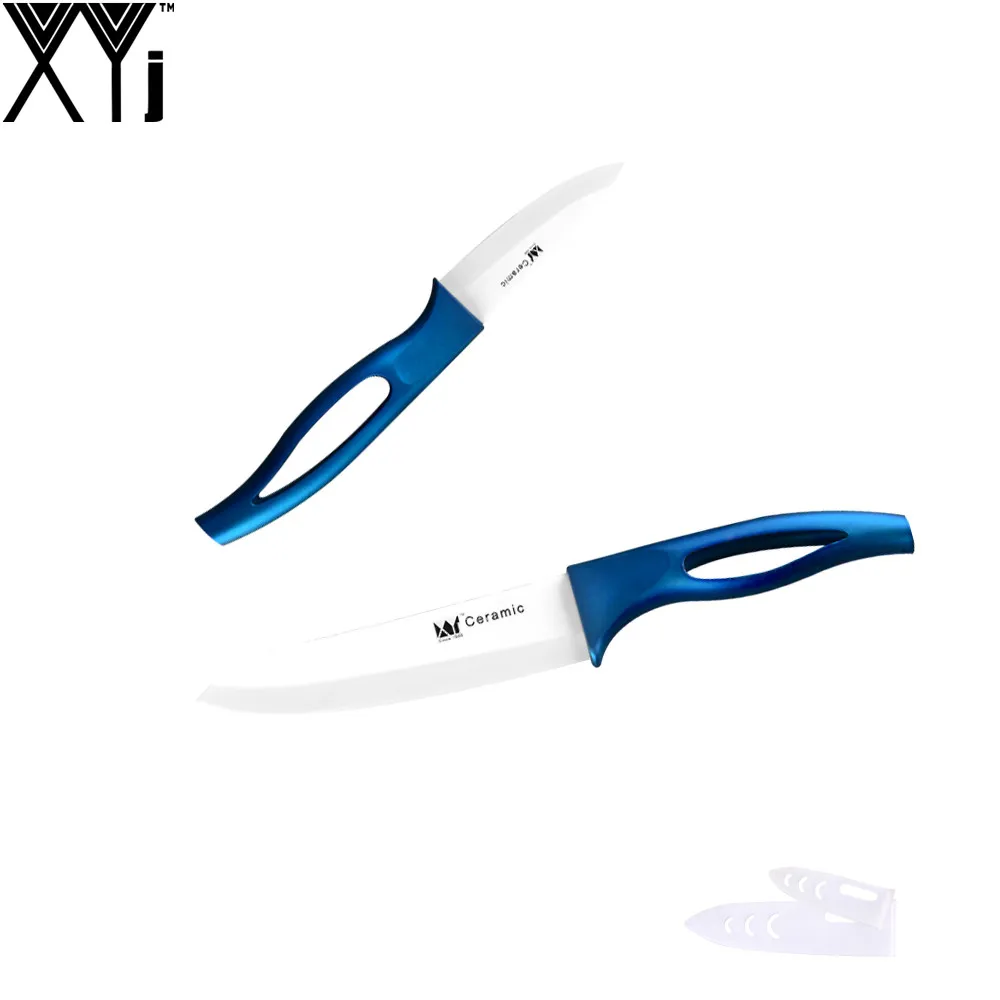 

New Arrival Kitchen Knife Set XYJ Brand 3 Inch Paring 6 Inch Chef Ceramic Knife Set ABS +TPR Handle Professional Cooking Tools