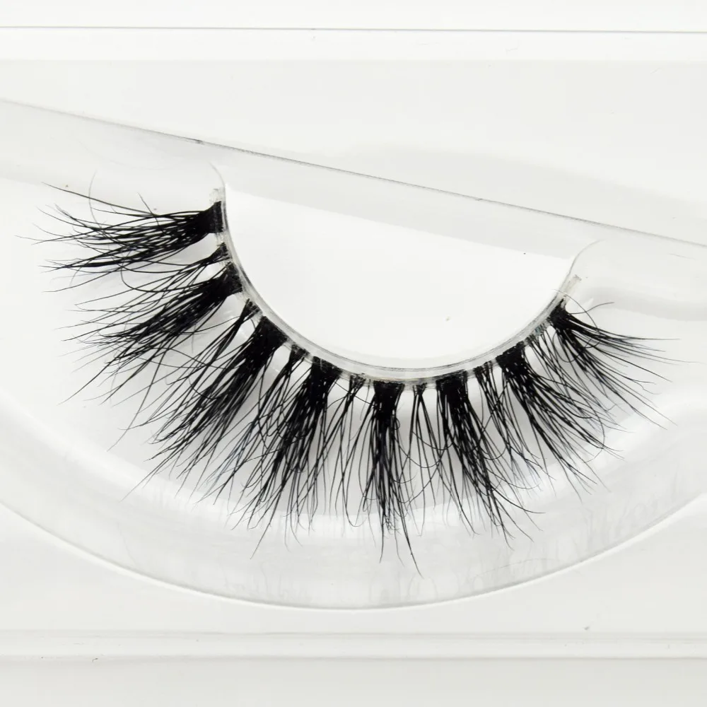 

Mink Lashes 100% Hand Made 3D Mink Lashes Transparent Band Eyelashes Cilios Natural Long Fake Eyelashes Clear Band False Eyelash