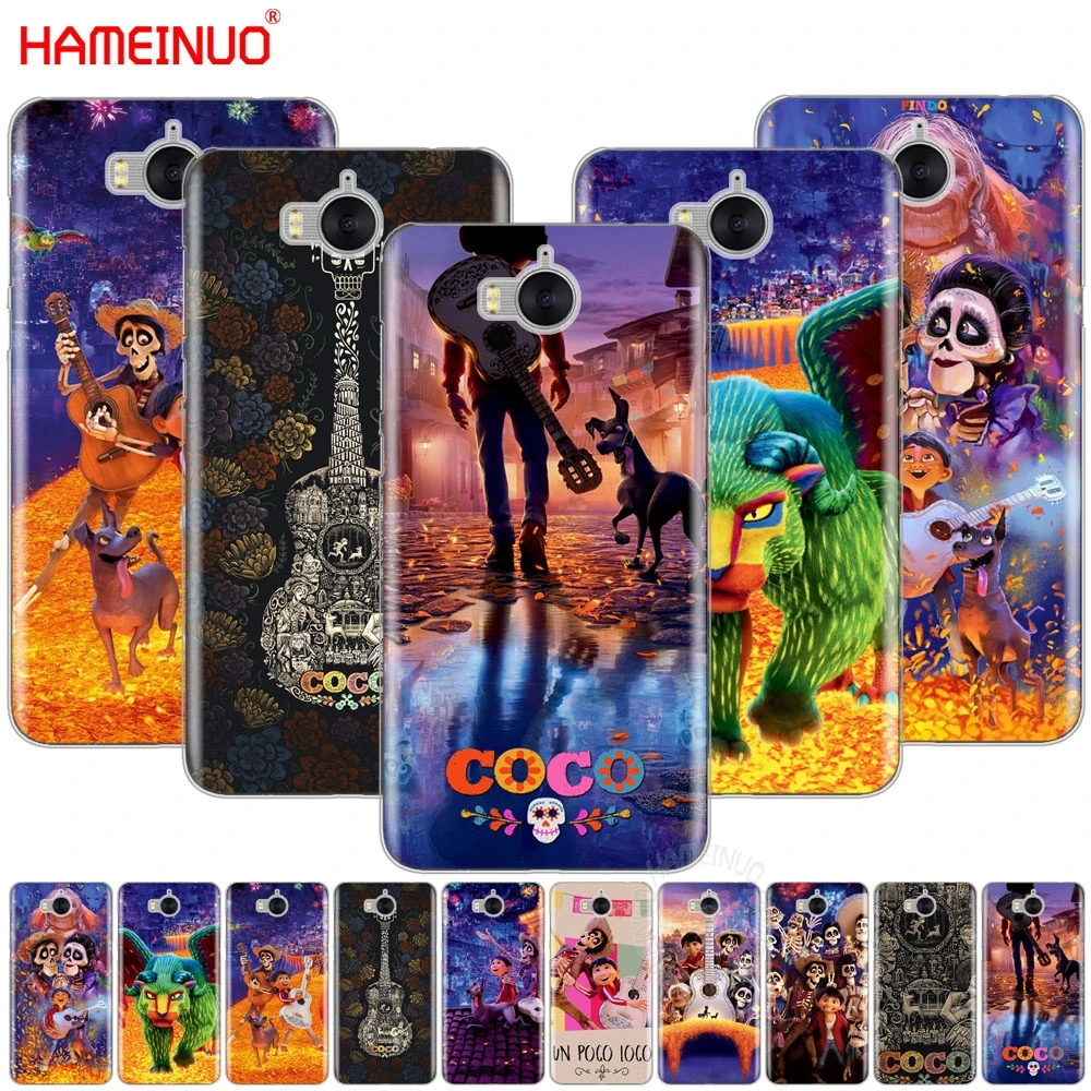 HAMEINUO Коко мексиканский череп сотовый телефон чехол для huawei honor 3C 4X 4C 5C 5X 6 7 Y3 Y6 Y5 2 II