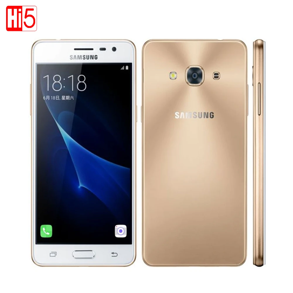 Samsung Galaxy J3 PRO 5.0'' Dual SIM Qualcomm MSM8916 Quad Core 2GB RAM 16GB ROM 2600mAh 8.0MP 4G LTE Android Mobile Phone