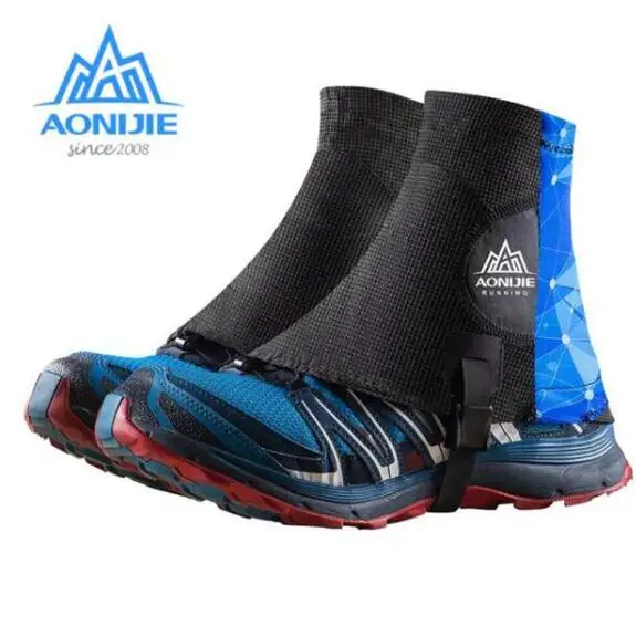 

AONIJIE Outdoor Shoe Cover High Trail Running Reflective Gaiters Jogging Marathon Hiking Protective Sandproof Wrap Men Women
