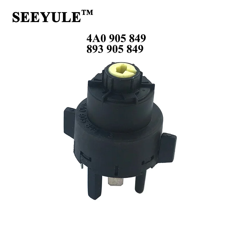 

1pc SEEYULE 4A0 905 849 Car Electric Ignition Starter Switch 893 905 849 for Audi A3 A4 A6 S3 VW Passat for Skoda Octavia