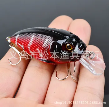 

80pcs/lot 2.8" 7cm Classic Rock Road sub bait fishing lures hard bait lures 0.34OZ 9.6g bionic Lure dw-1304