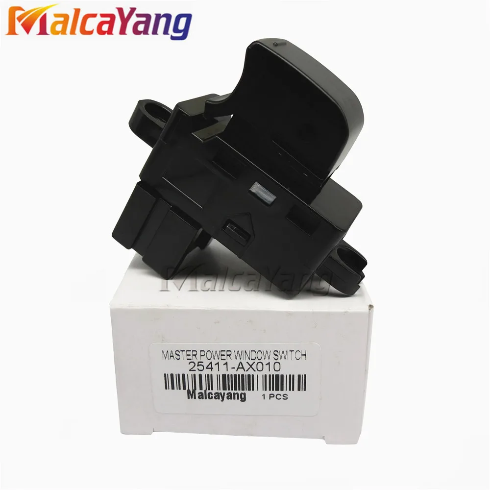 

25411-AX010 25411AX010 Auto/Car Electric Main Power Window lifter Switch Button For Nissan Tiida 25411-AX000