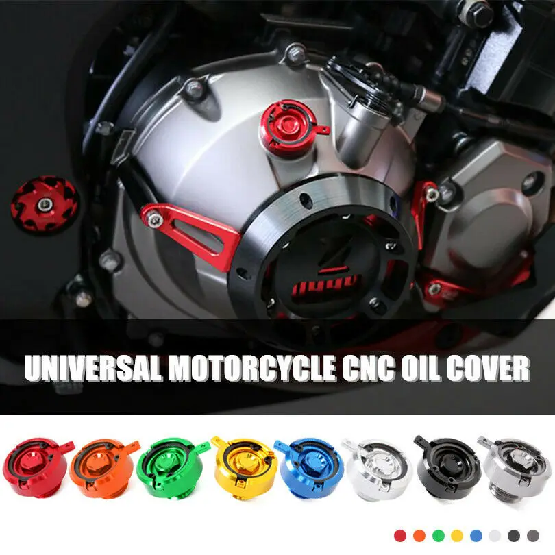 

1Pcs Universal Motorcycle Modification CNC Aluminum Alloy Oil Cover Oil Screw