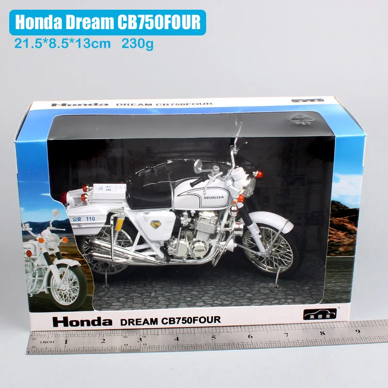 1/12Motorcycle Vehicle Model Vehcie Toy Diecast Miniature Honda DREAM CB750 FOUR 