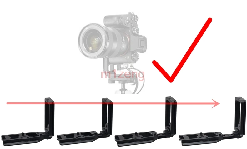 Z7 Регулируемая Выдвижная растягивающаяся Вертикальная быстросъемная l-пластина/кронштейн держатель рукоятка для Nikon z z6 z7 Arca-swiss RRS