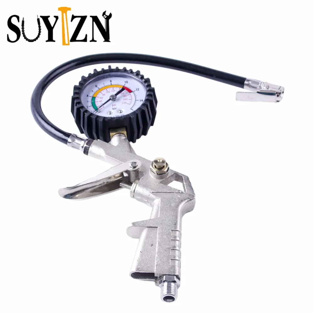 Car Tire Pressure Gauge Tire Pressure Gauge With Gas Air Pressure Gauge