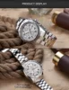 MEGIR Top Luxury Brand Men's Wrist Watch Mens Chronograph Clocks Men Male Quartz Watches Military Sport Stainless Steel Clock ► Photo 3/6