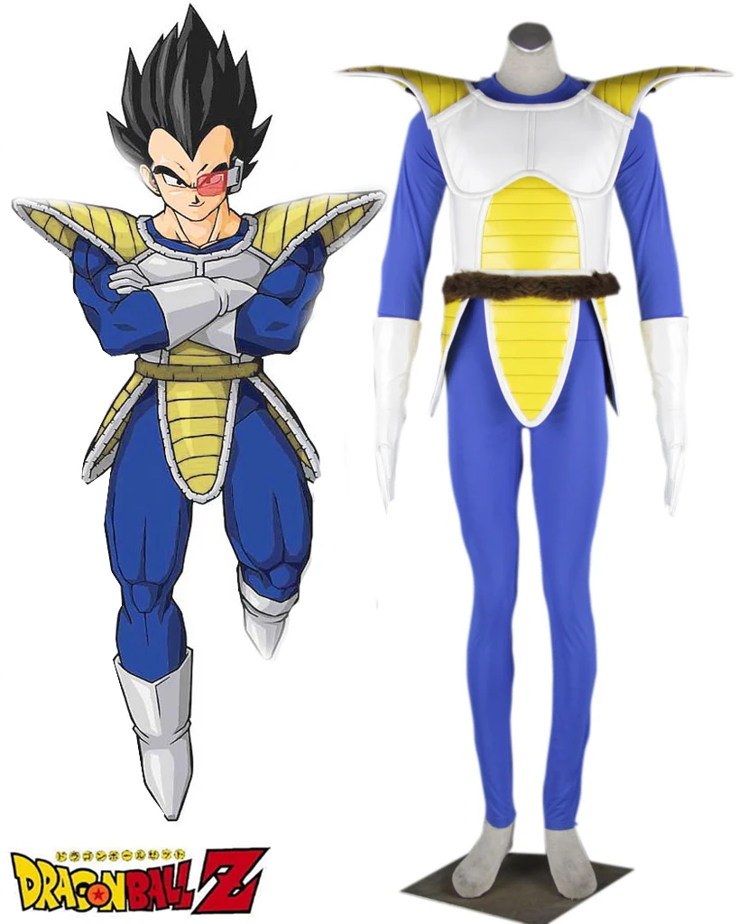 Боевая униформа Dragonball Kai Vegeta Saiyan полный костюм для косплея|cosplay costume|saiyan costumevegeta