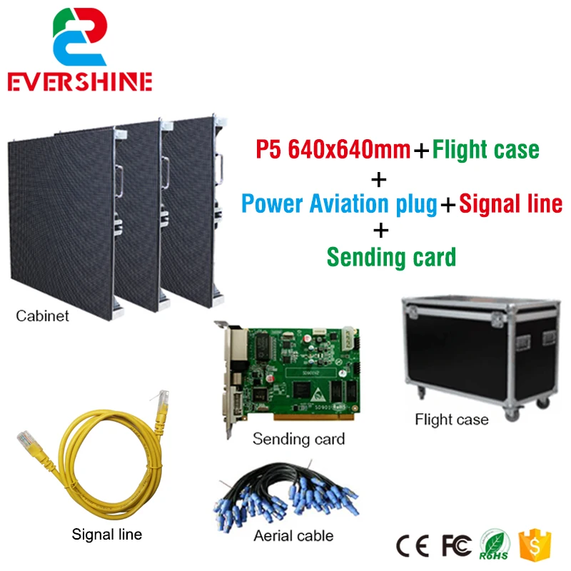 Бесплатная доставка самодельный индивидуальный P5 SMD2525 RGB 1/8 полноцветный экран со