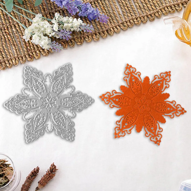 

1Pcs Snowflakes Christmas Metal Snow Shape Cutting Dies for DIY Scrapbooking/Card Making/Kids Fun Decoration Supplies