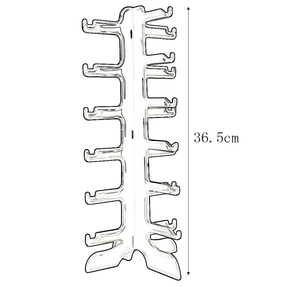 Модные солнцезащитные очки, очки, пластиковая рамка, дисплей, подставки, 6 слоев, 4 цвета, полка, прилавок для очков, демонстрационная стойка, держатель, стойка