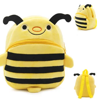 

Animal schoolbag Kids Plush Backpack Toy Mini School Bag Children's Gifts Kindergarten Boy Girl Baby Student Bags Lovely Mochila